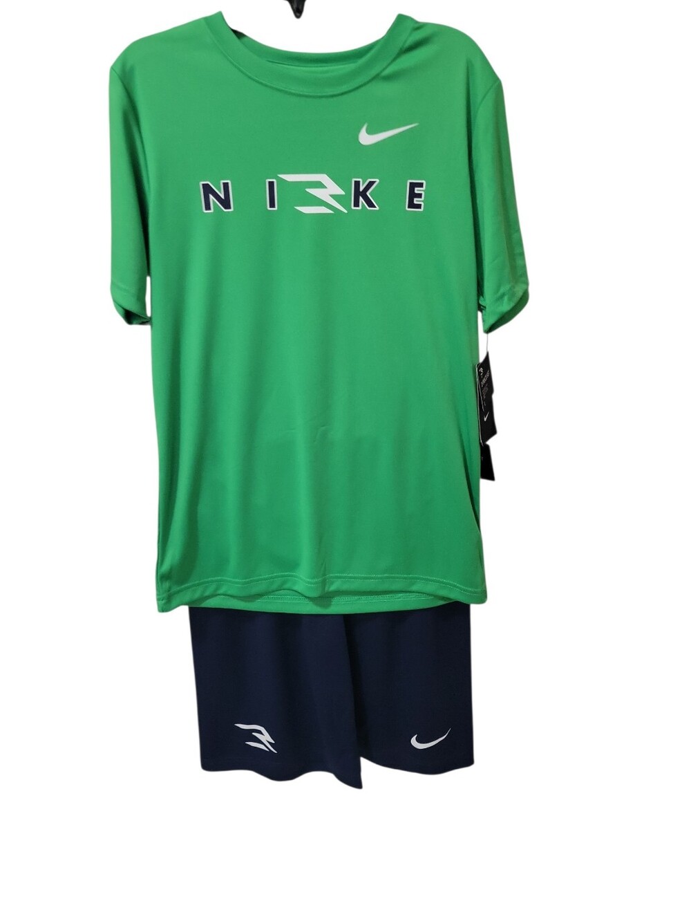 Nike Russell Wilson 3BRAND Boys Dri-FIT Shorts Tee Set